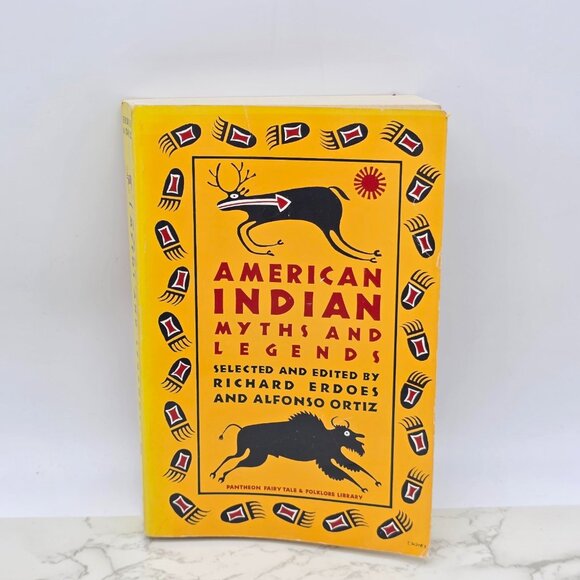American Indian Myths and Legends Erodes and Oriz 1984 Folklore Fairy Tales pb - Picture 1 of 10